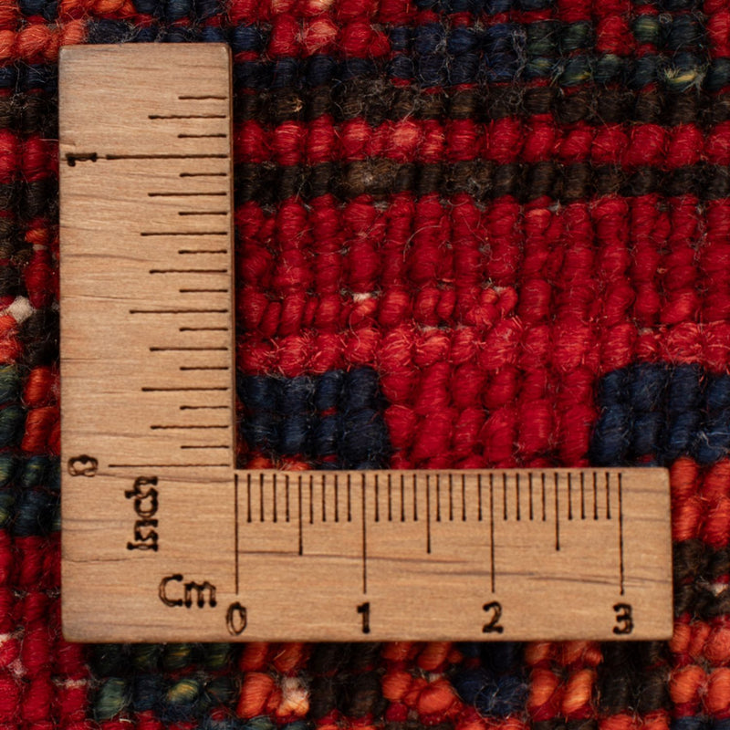 Afghansk matta - 138 x 86 cm - röd