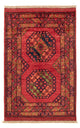 Afghansk matta - 123 x 82 cm - röd