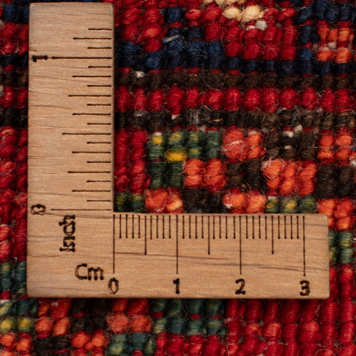 Afghansk matta - 125 x 87 cm - röd