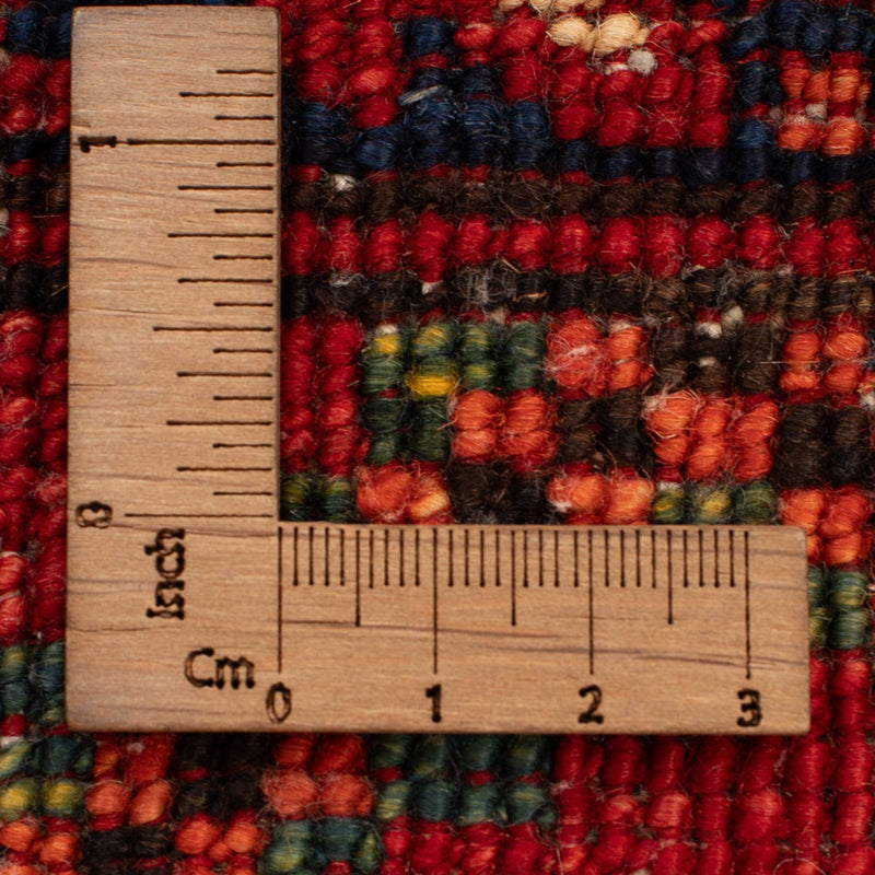 Afghansk matta - 125 x 87 cm - röd