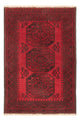Afghansk matta - Filpa - 120 x 80 cm - röd