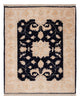 Ziegler Carpet - 98 x 81 cm - svart