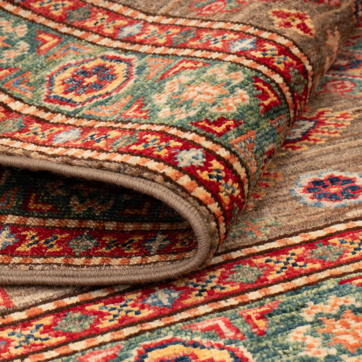 Ziegler Carpet - Kazak - Kungliga - 120 x 77 cm - mörkbrun