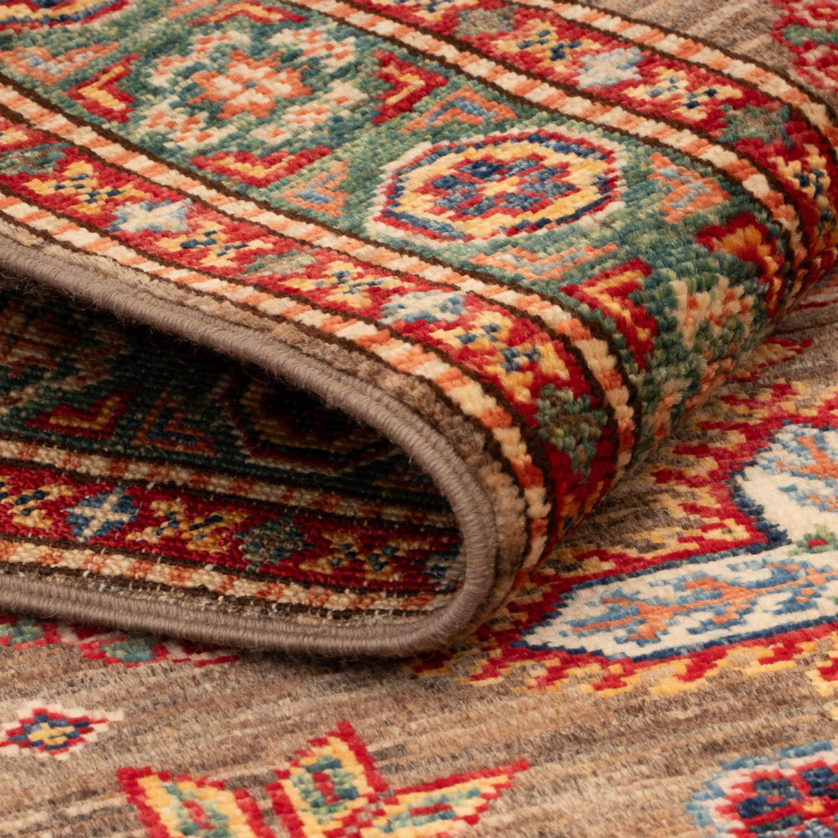 Ziegler Carpet - Kazak - Kungliga - 120 x 76 cm - mörkbrun