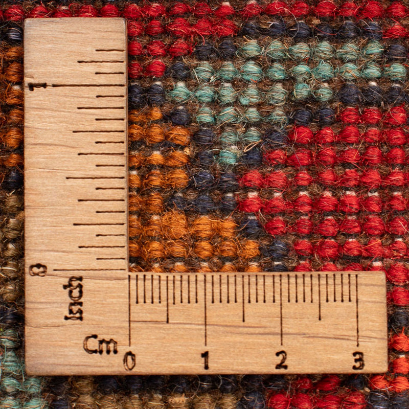 Afghansk matta - Kungliga - 110 x 75 cm - flerfärgad