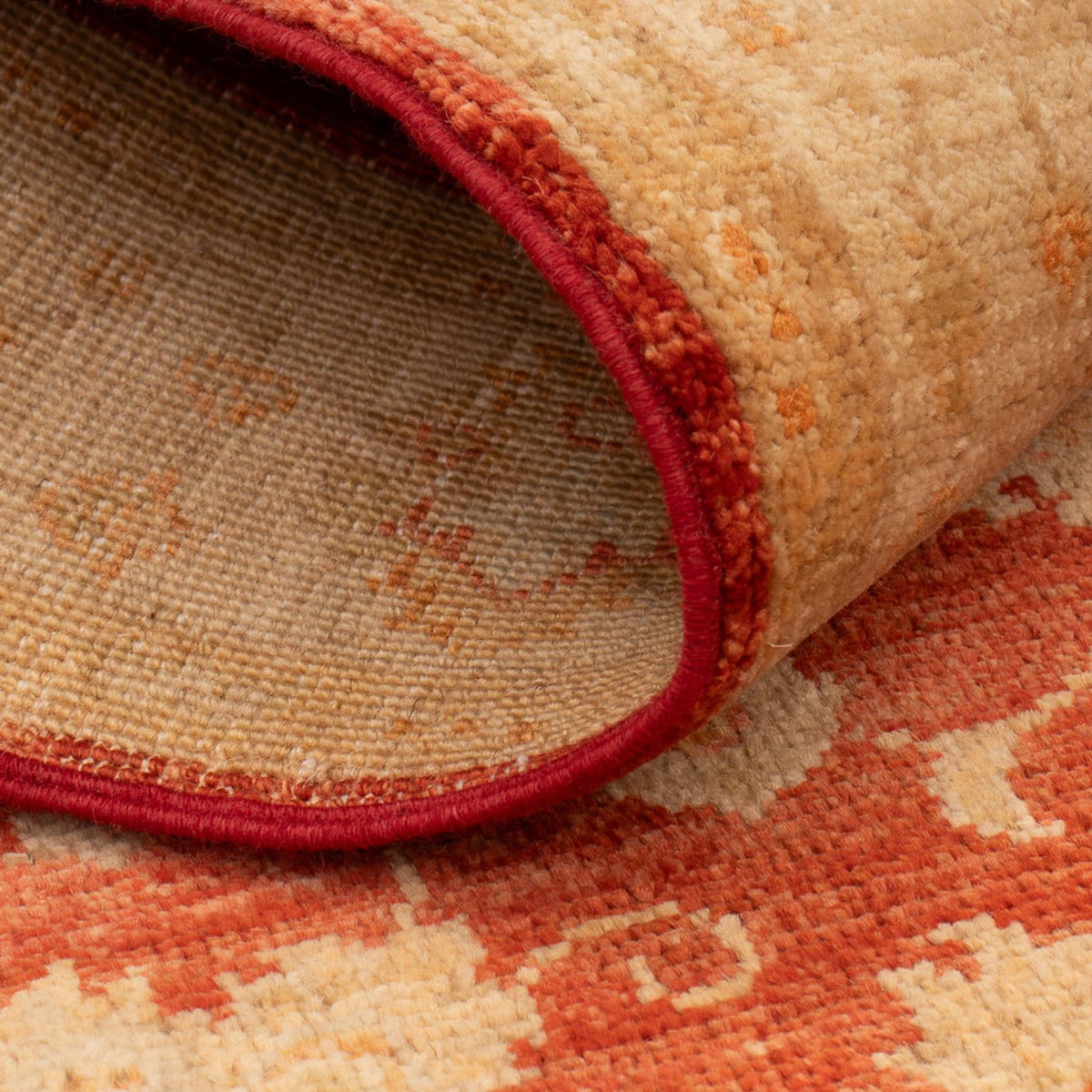 Ziegler Carpet - 125 x 80 cm - mörkröd