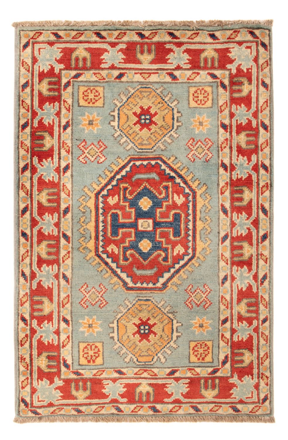 Ziegler Carpet - Kazak - 87 x 58 cm - ljusblå