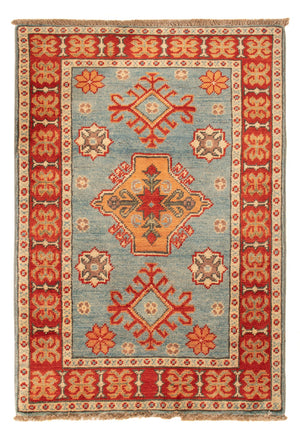 Ziegler Carpet - Kazak - 88 x 59 cm - ljusblå