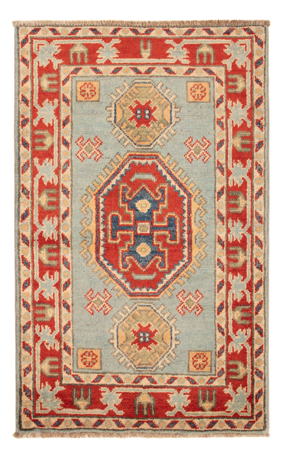 Ziegler Carpet - Kazak - 96 x 60 cm - ljusblå