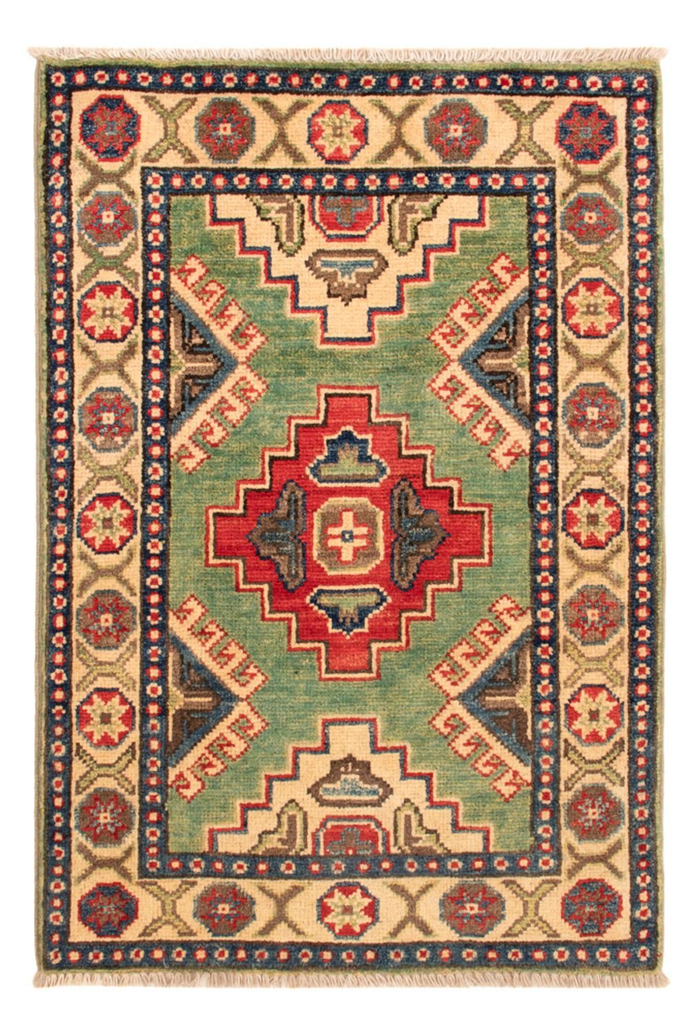Ziegler Carpet - Kazak - 90 x 60 cm - grön