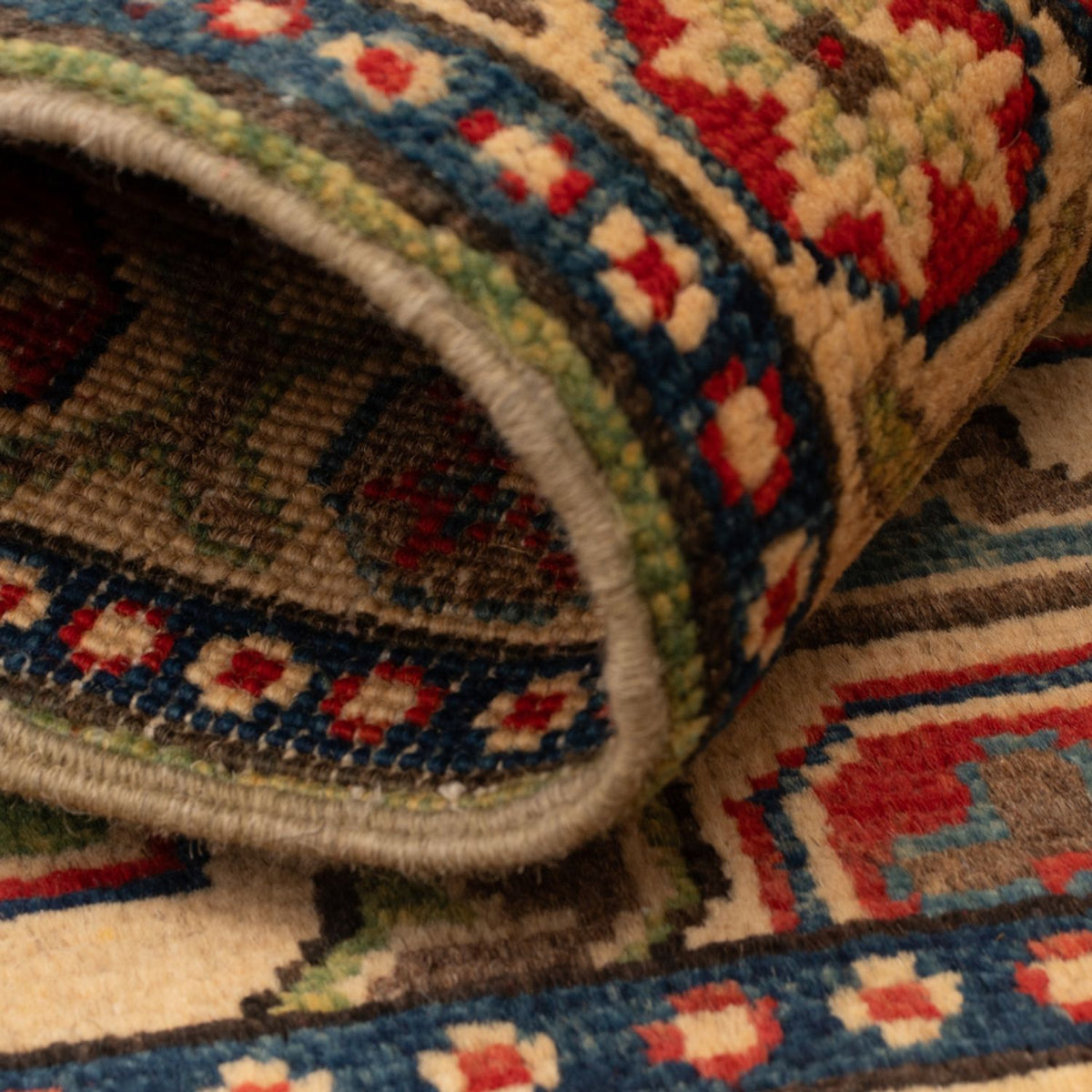 Ziegler Carpet - Kazak - 90 x 60 cm - grön