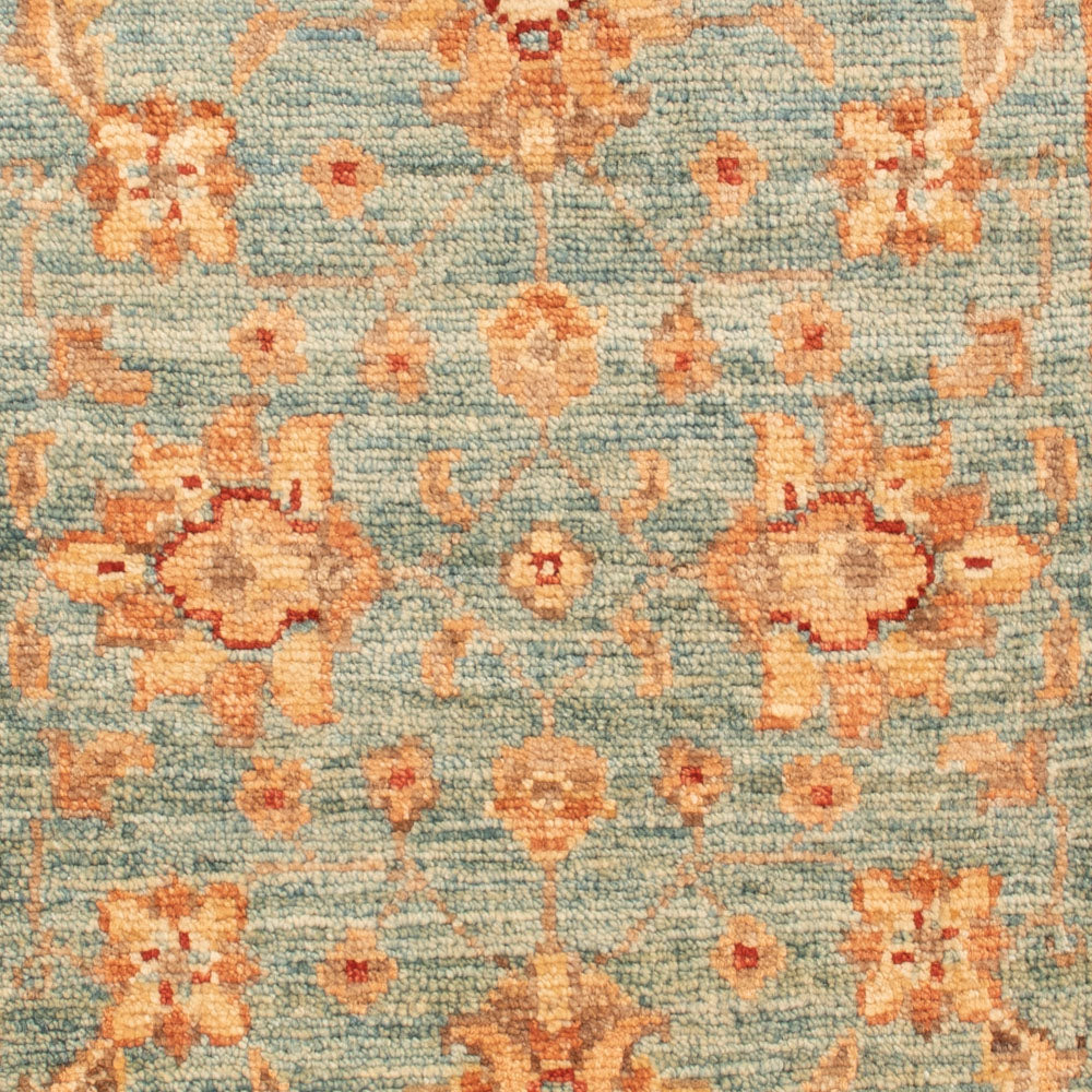 Ziegler Carpet - 95 x 62 cm - turkos
