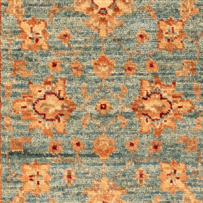 Ziegler Carpet - 95 x 55 cm - turkos
