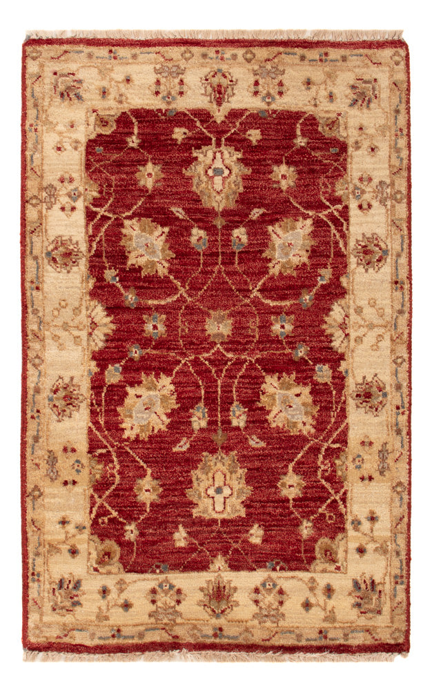 Ziegler Carpet - 90 x 60 cm - bordeaux röd