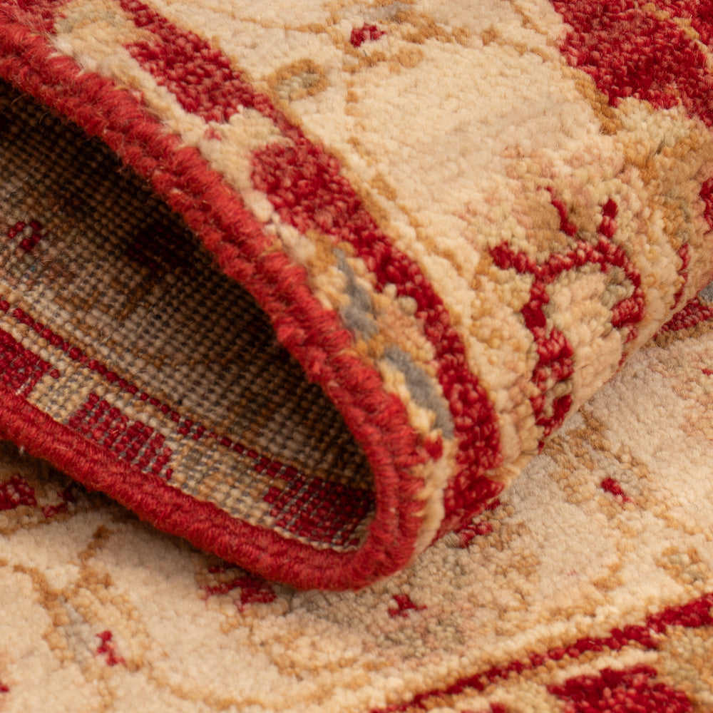 Ziegler Carpet - 90 x 60 cm - bordeaux röd