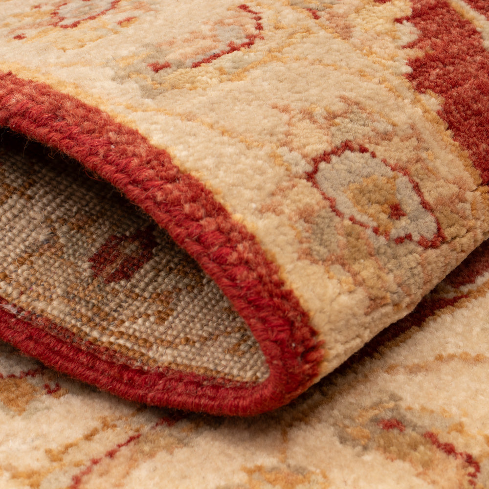 Ziegler Carpet - 90 x 60 cm - bordeaux röd