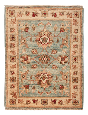 Ziegler Carpet - 69 x 54 cm - turkos