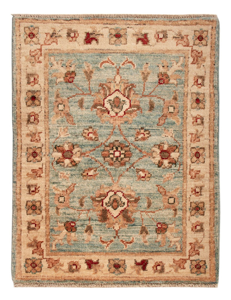 Ziegler Carpet - 69 x 54 cm - turkos