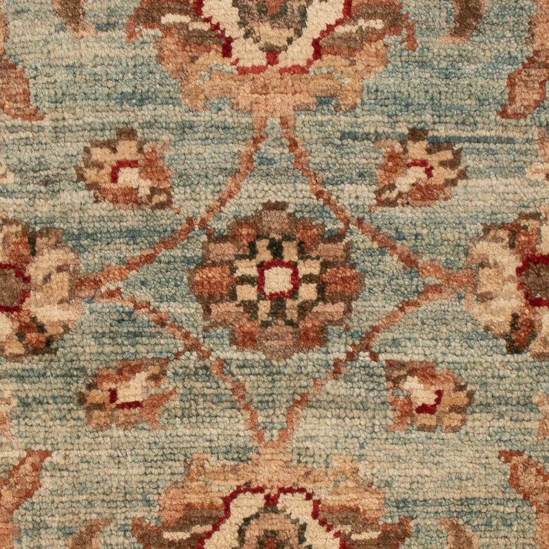 Ziegler Carpet - 69 x 54 cm - turkos