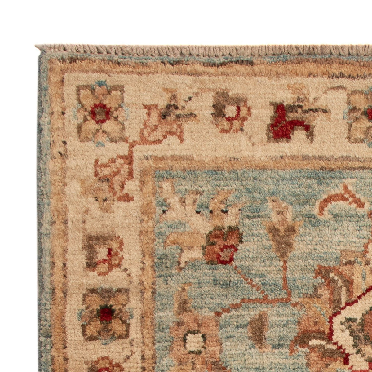 Ziegler Carpet - 69 x 54 cm - turkos