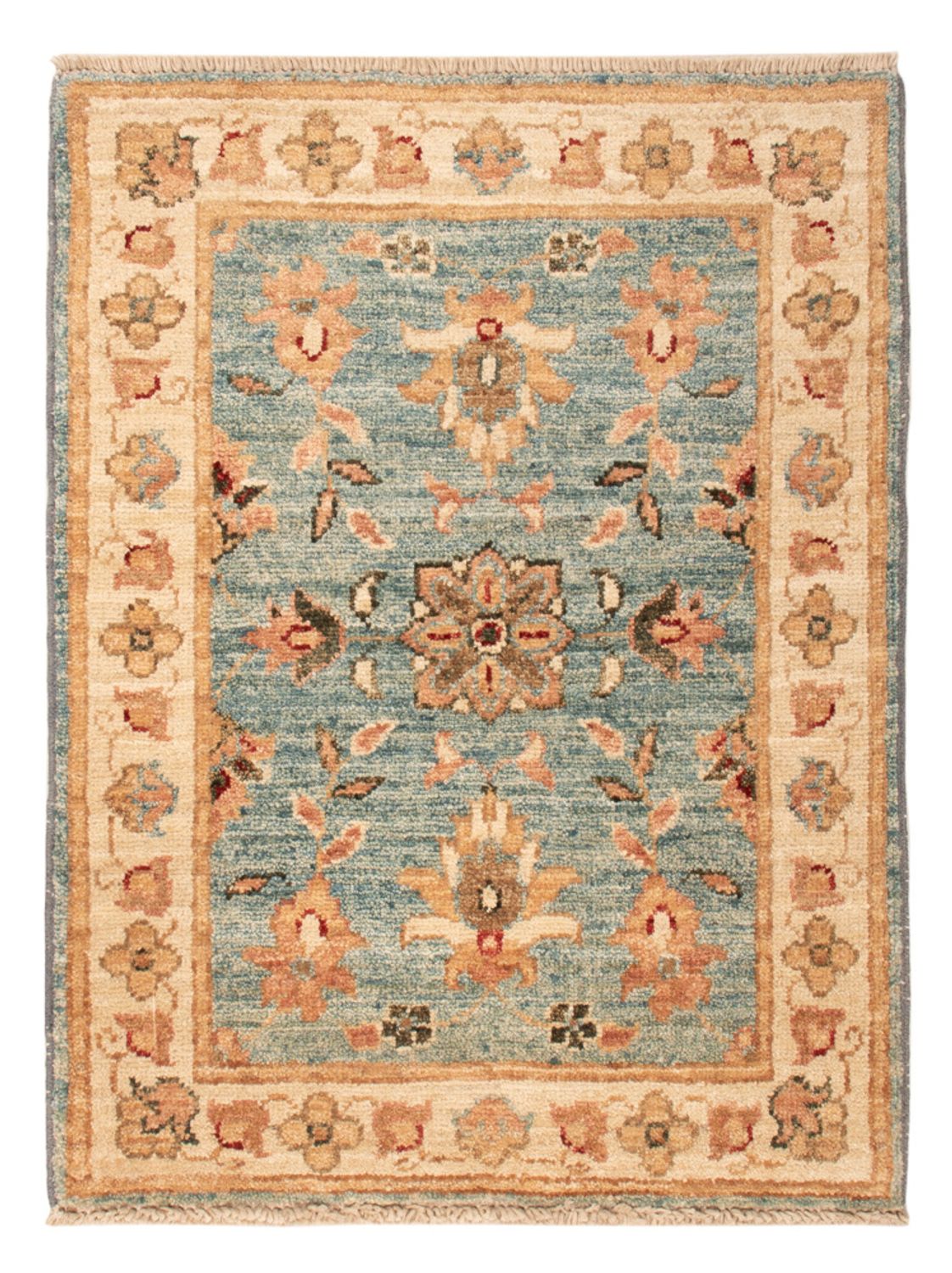 Ziegler Carpet - 67 x 50 cm - turkos