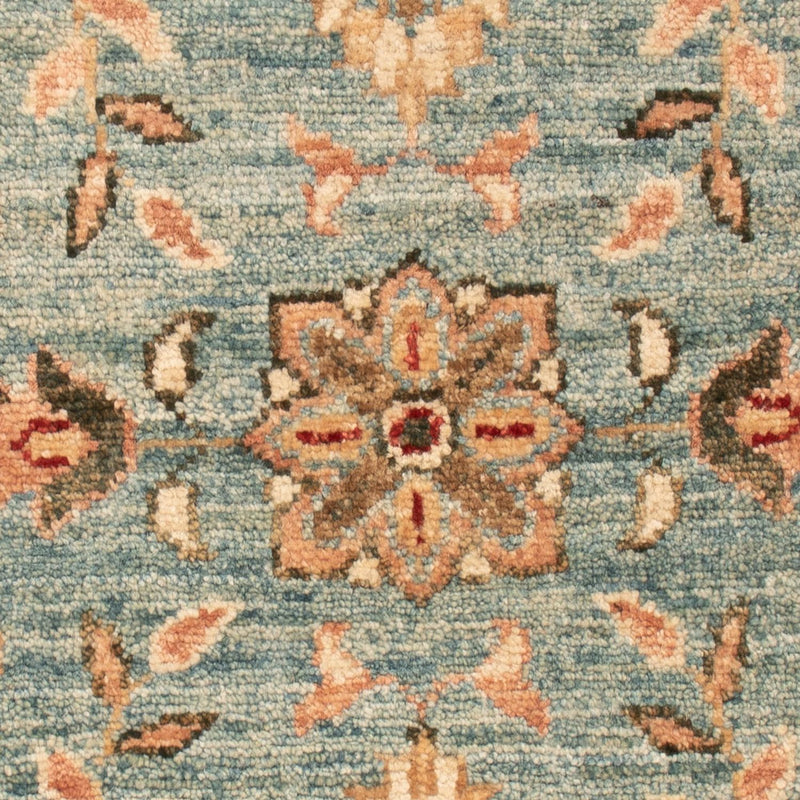 Ziegler Carpet - 67 x 50 cm - turkos