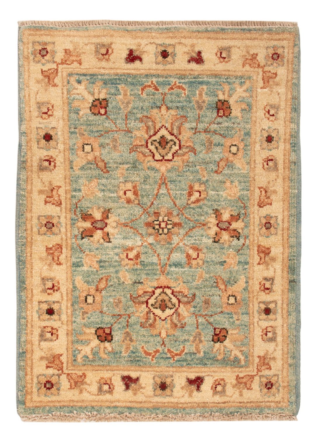 Ziegler Carpet - 69 x 51 cm - turkos