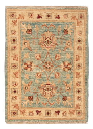 Ziegler Carpet - 69 x 51 cm - turkos