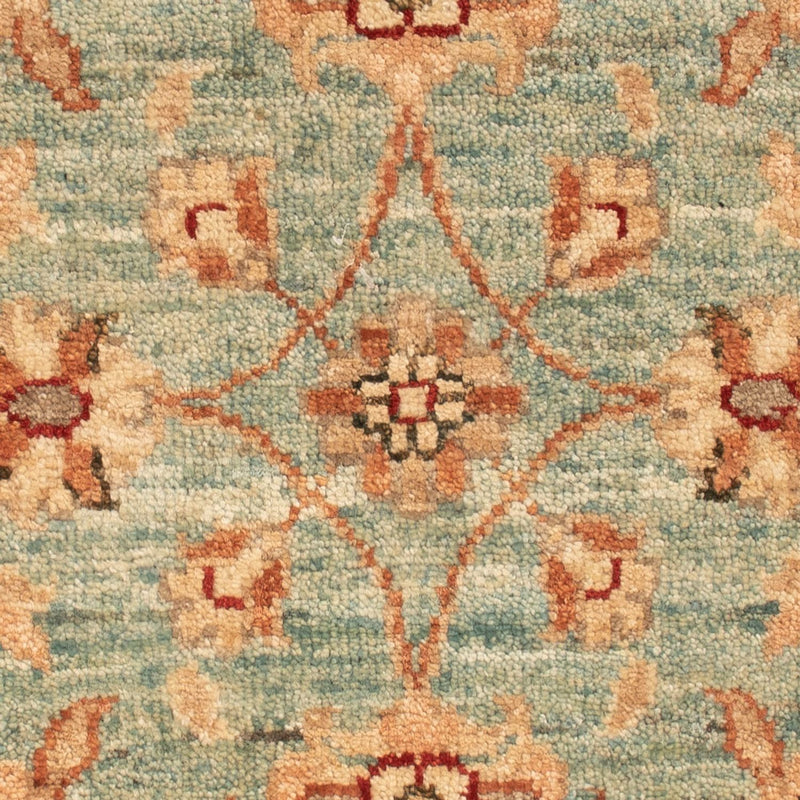 Ziegler Carpet - 69 x 51 cm - turkos