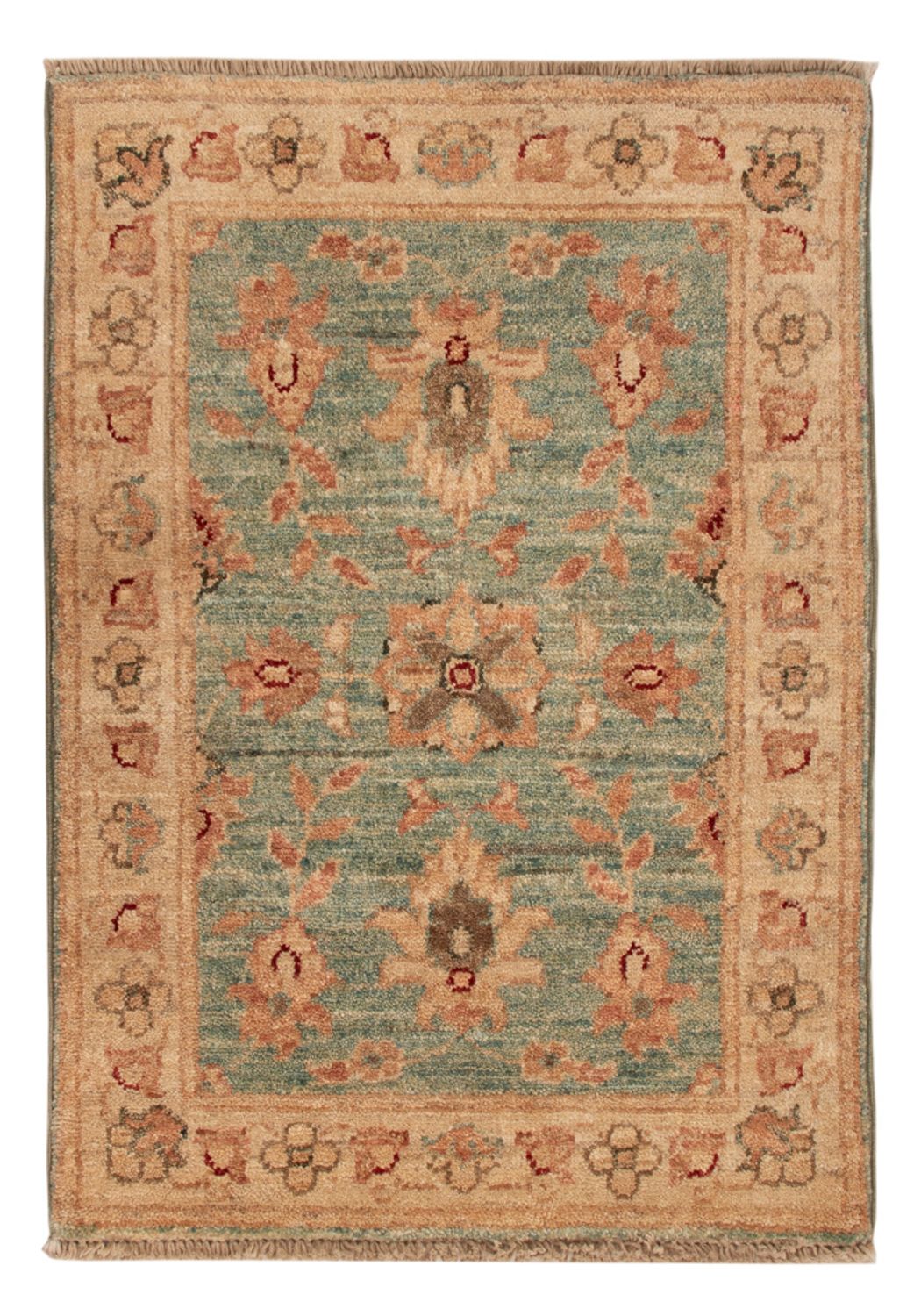 Ziegler Carpet - 70 x 49 cm - turkos