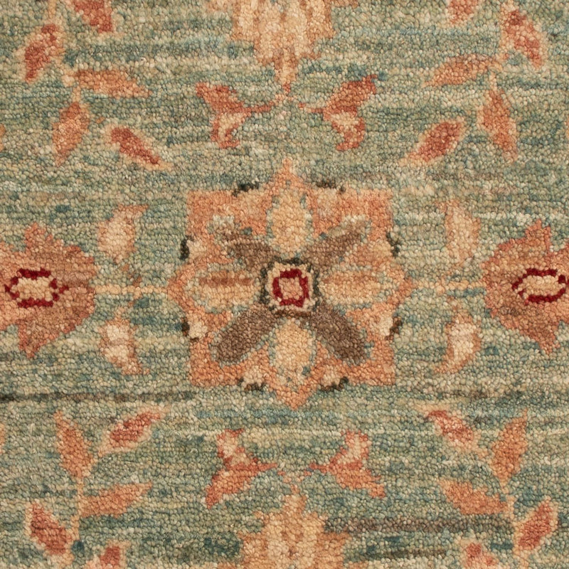 Ziegler Carpet - 70 x 49 cm - turkos
