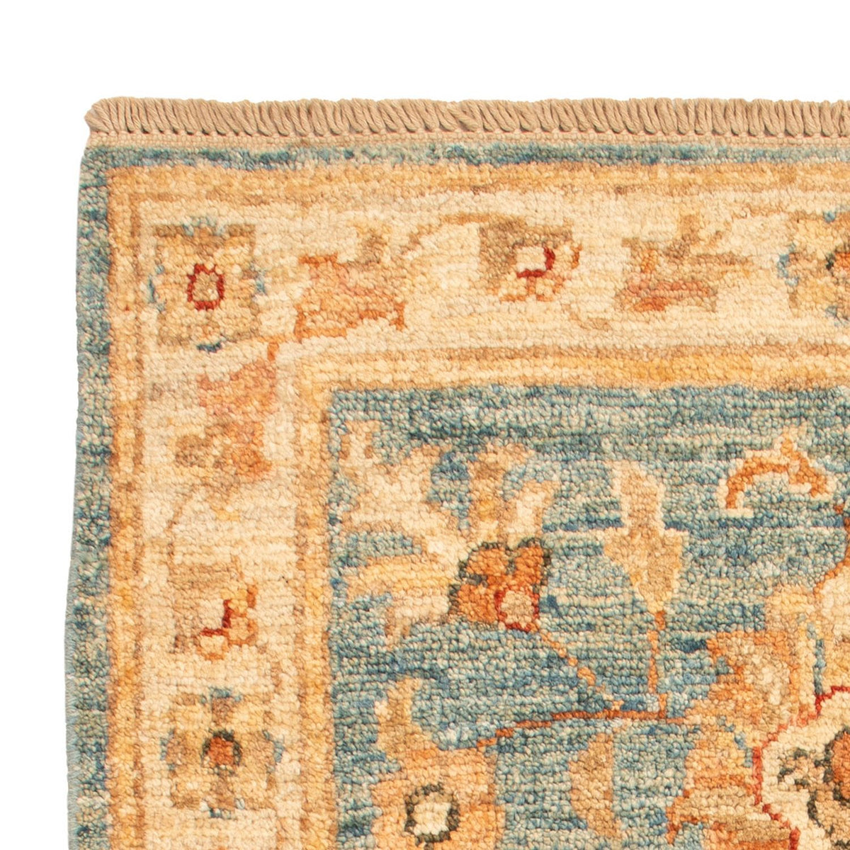 Ziegler Carpet - 72 x 52 cm - turkos
