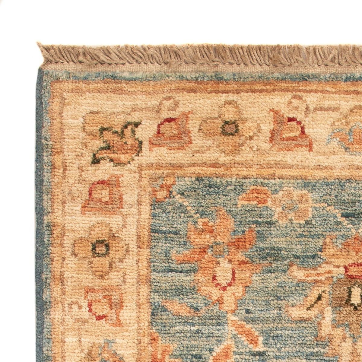 Ziegler Carpet - 67 x 48 cm - turkos