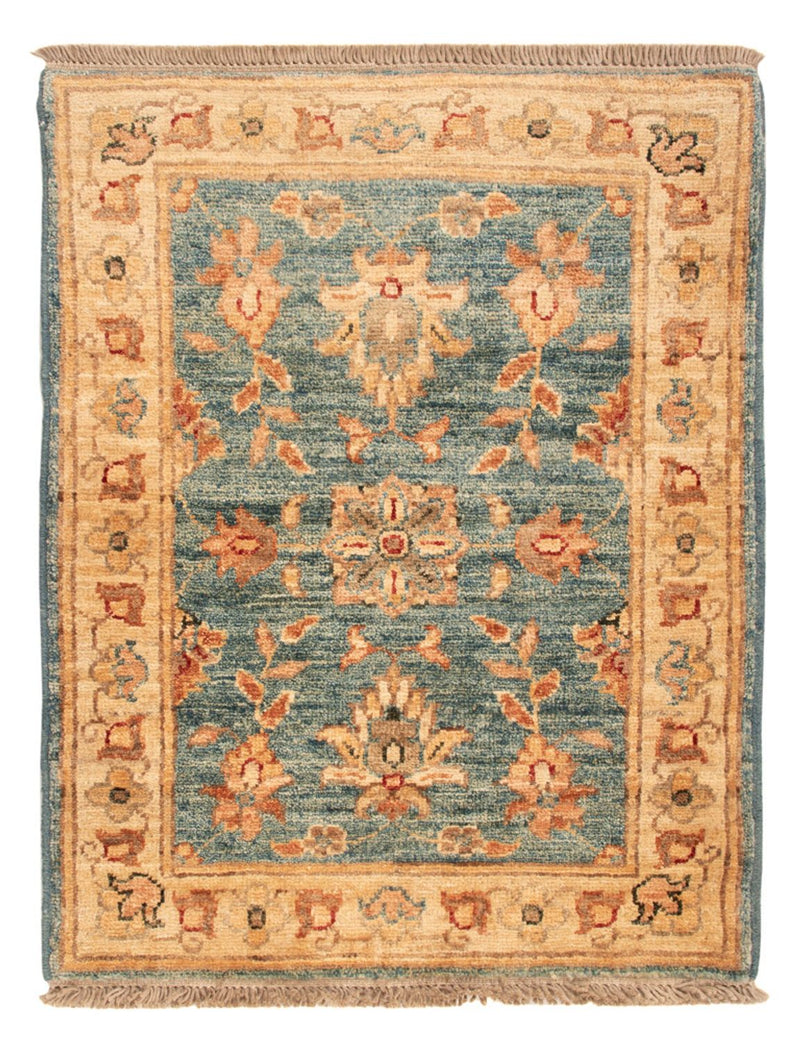Ziegler Carpet - 67 x 52 cm - turkos