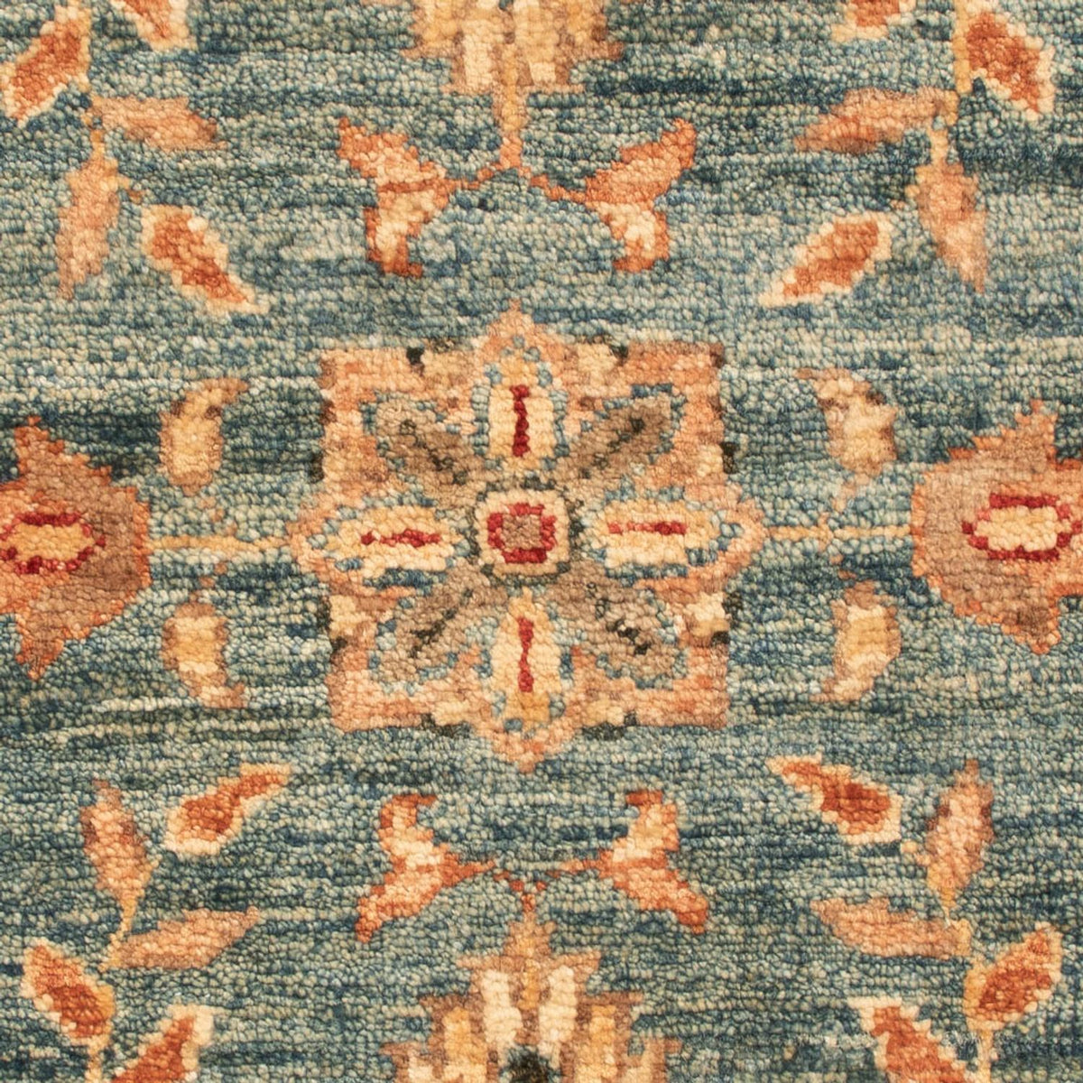 Ziegler Carpet - 67 x 52 cm - turkos