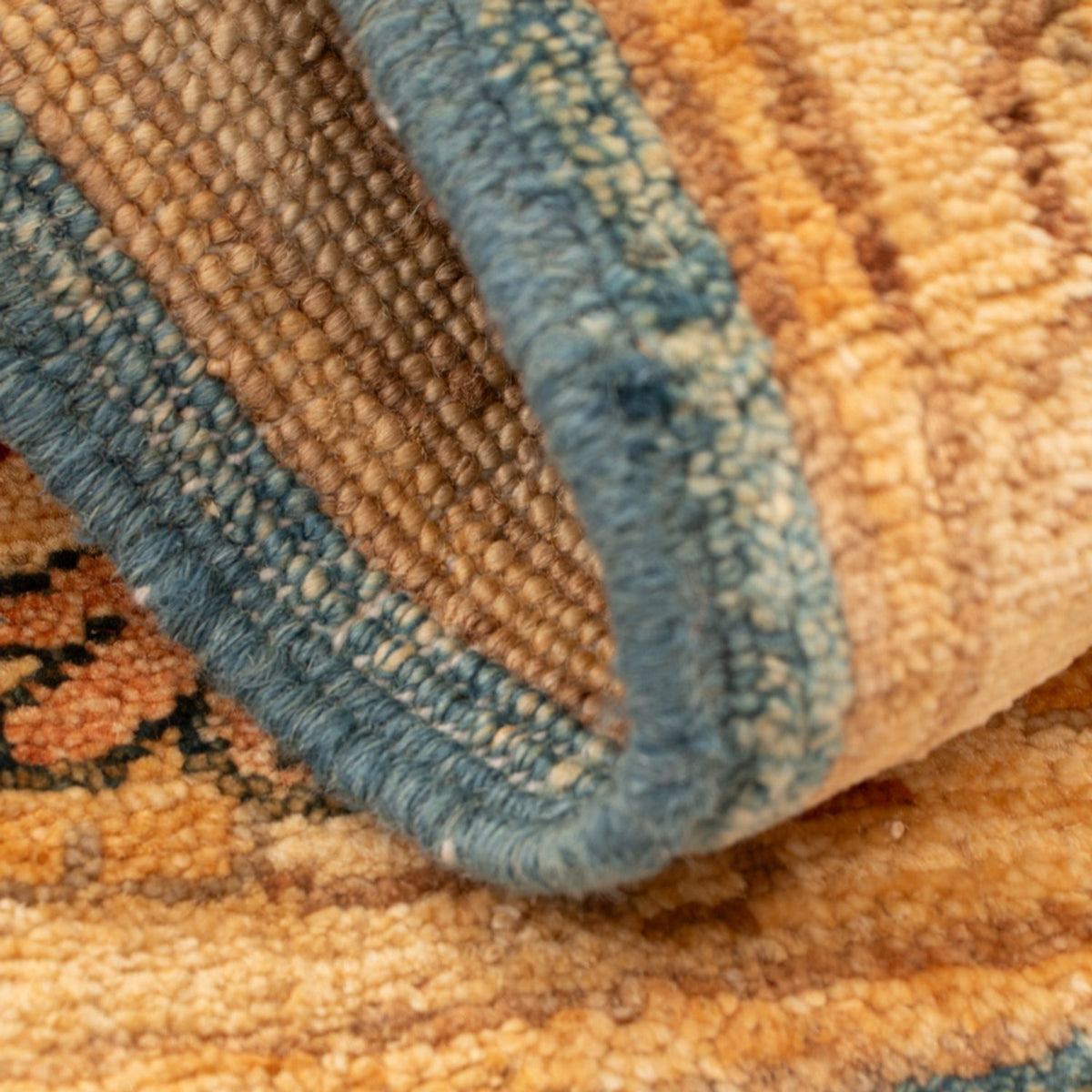 Ziegler Carpet - 67 x 52 cm - turkos