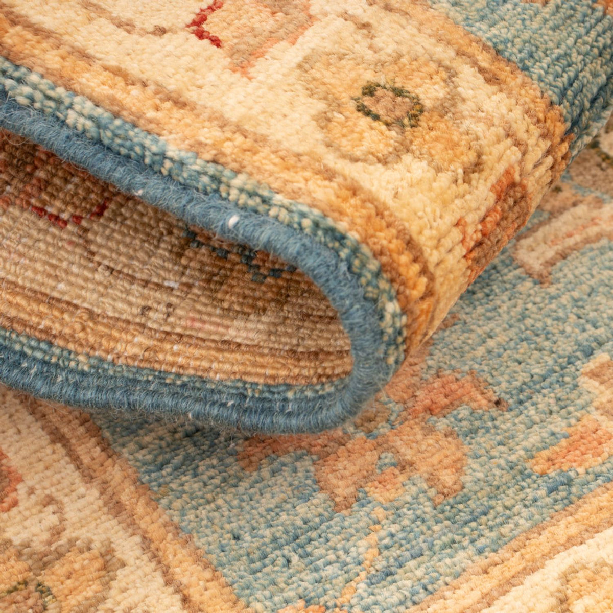 Ziegler Carpet - 71 x 55 cm - turkos