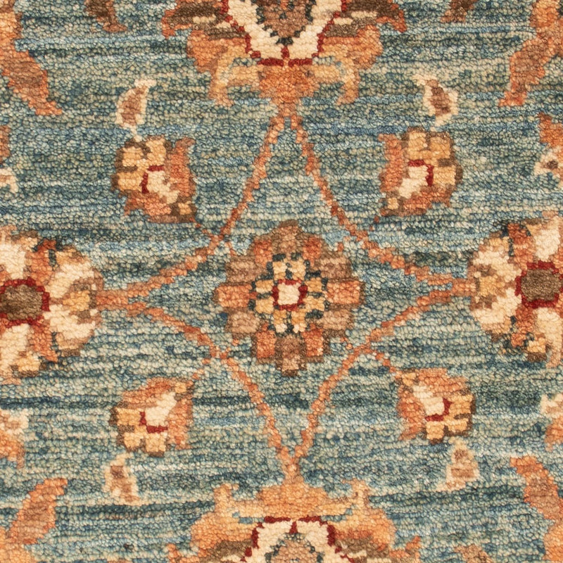 Ziegler Carpet - 70 x 52 cm - turkos
