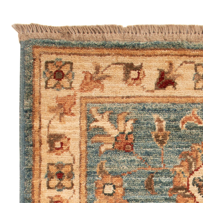 Ziegler Carpet - 70 x 52 cm - turkos