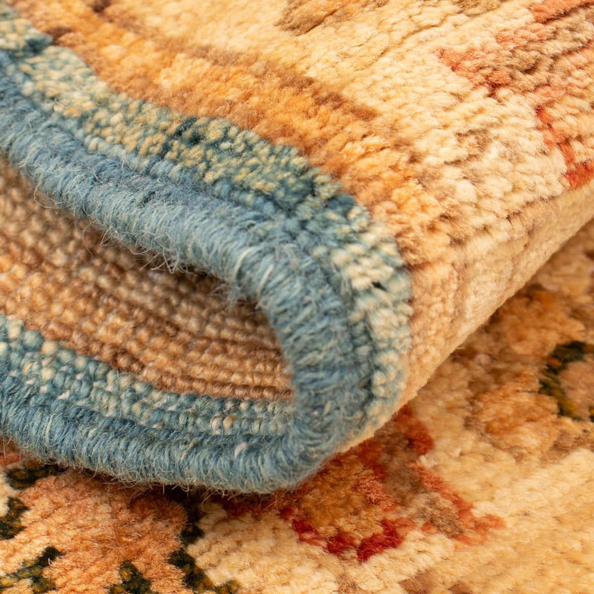 Ziegler Carpet - 69 x 52 cm - turkos