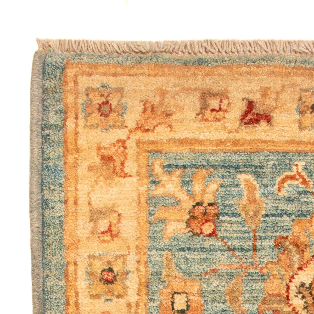 Ziegler Carpet - 76 x 52 cm - turkos