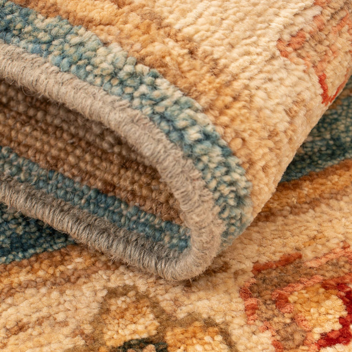 Ziegler Carpet - 72 x 53 cm - turkos