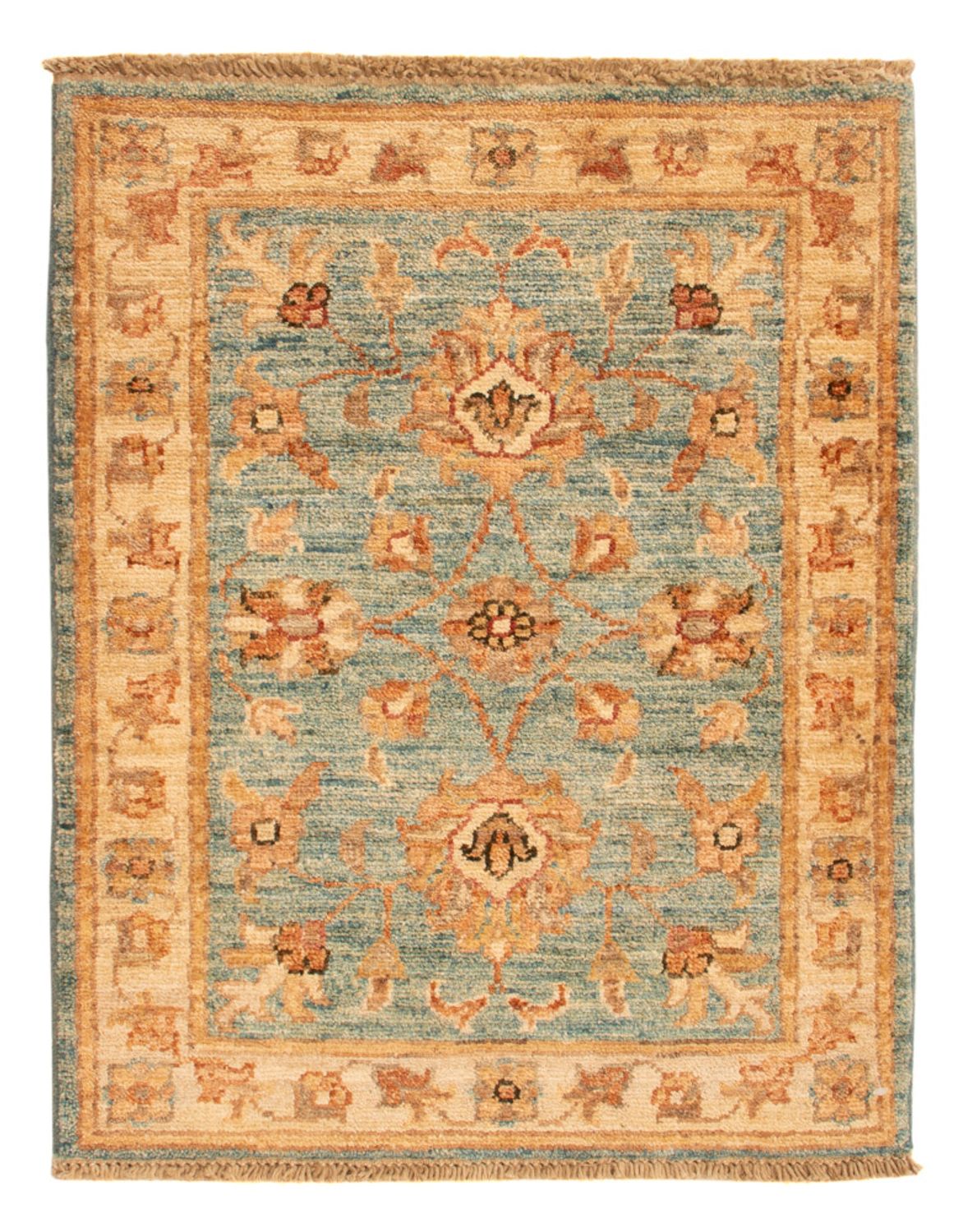 Ziegler Carpet - 68 x 53 cm - turkos