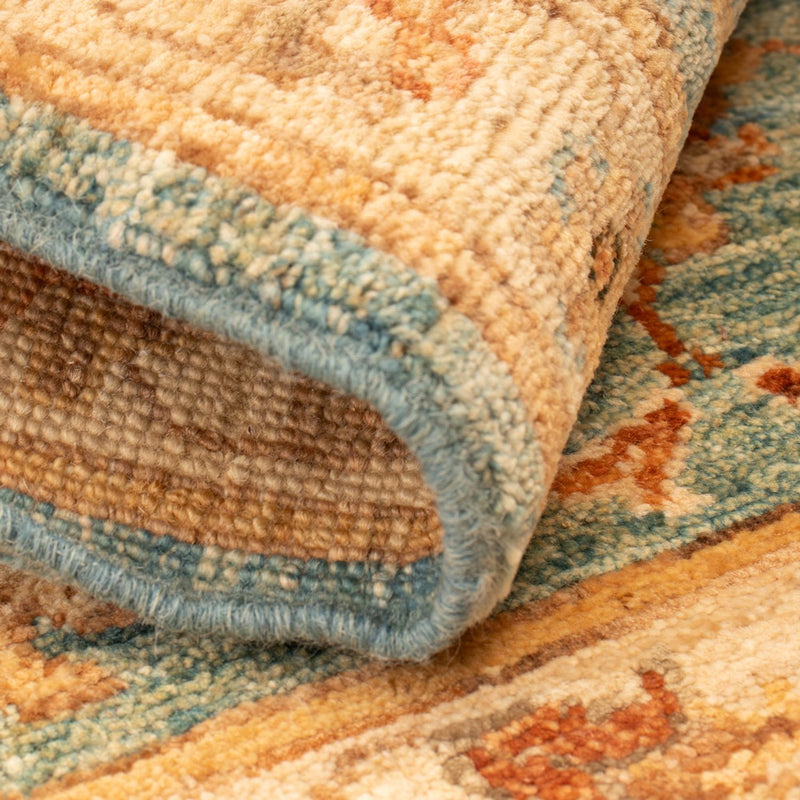 Ziegler Carpet - 68 x 53 cm - turkos