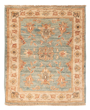 Ziegler Carpet - 65 x 55 cm - turkos