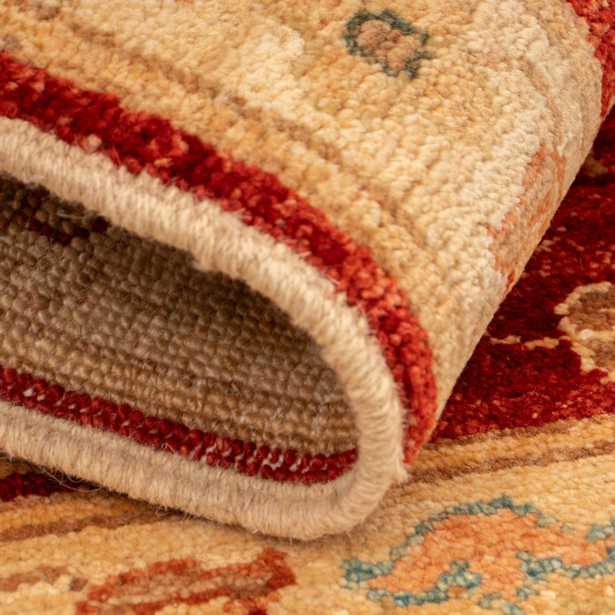 Ziegler Carpet - 69 x 52 cm - bordeaux röd