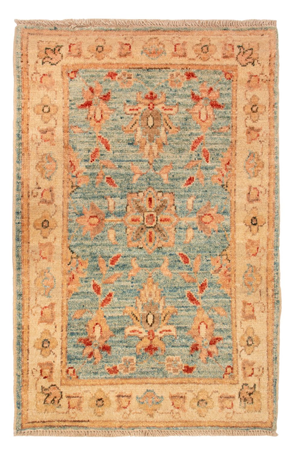 Ziegler Carpet - 76 x 51 cm - turkos