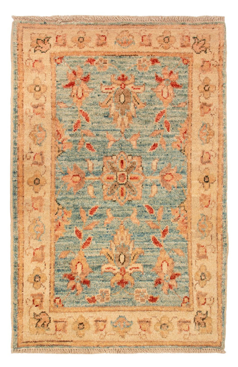 Ziegler Carpet - 76 x 51 cm - turkos