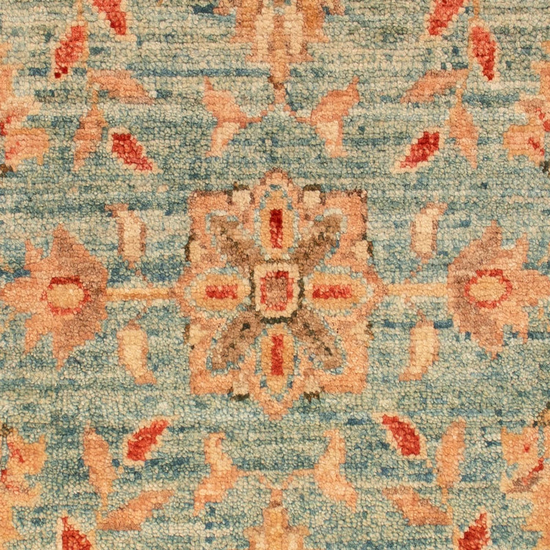 Ziegler Carpet - 76 x 51 cm - turkos