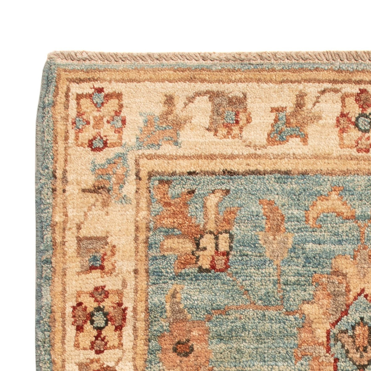 Ziegler Carpet - 71 x 52 cm - turkos